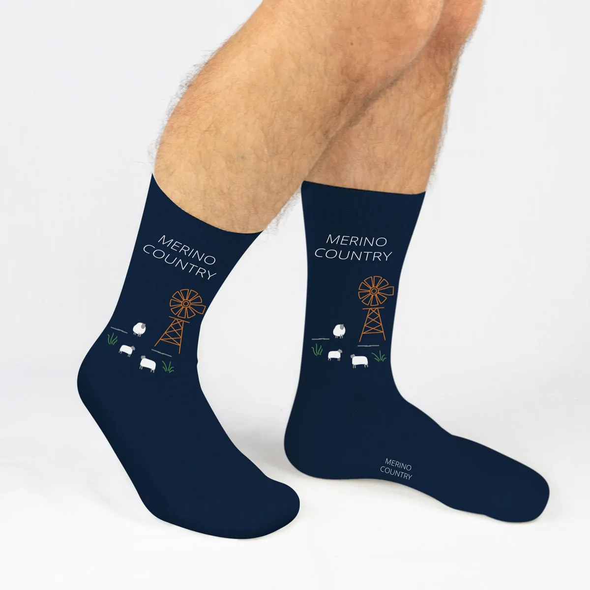 #7504M Merino Country Socks