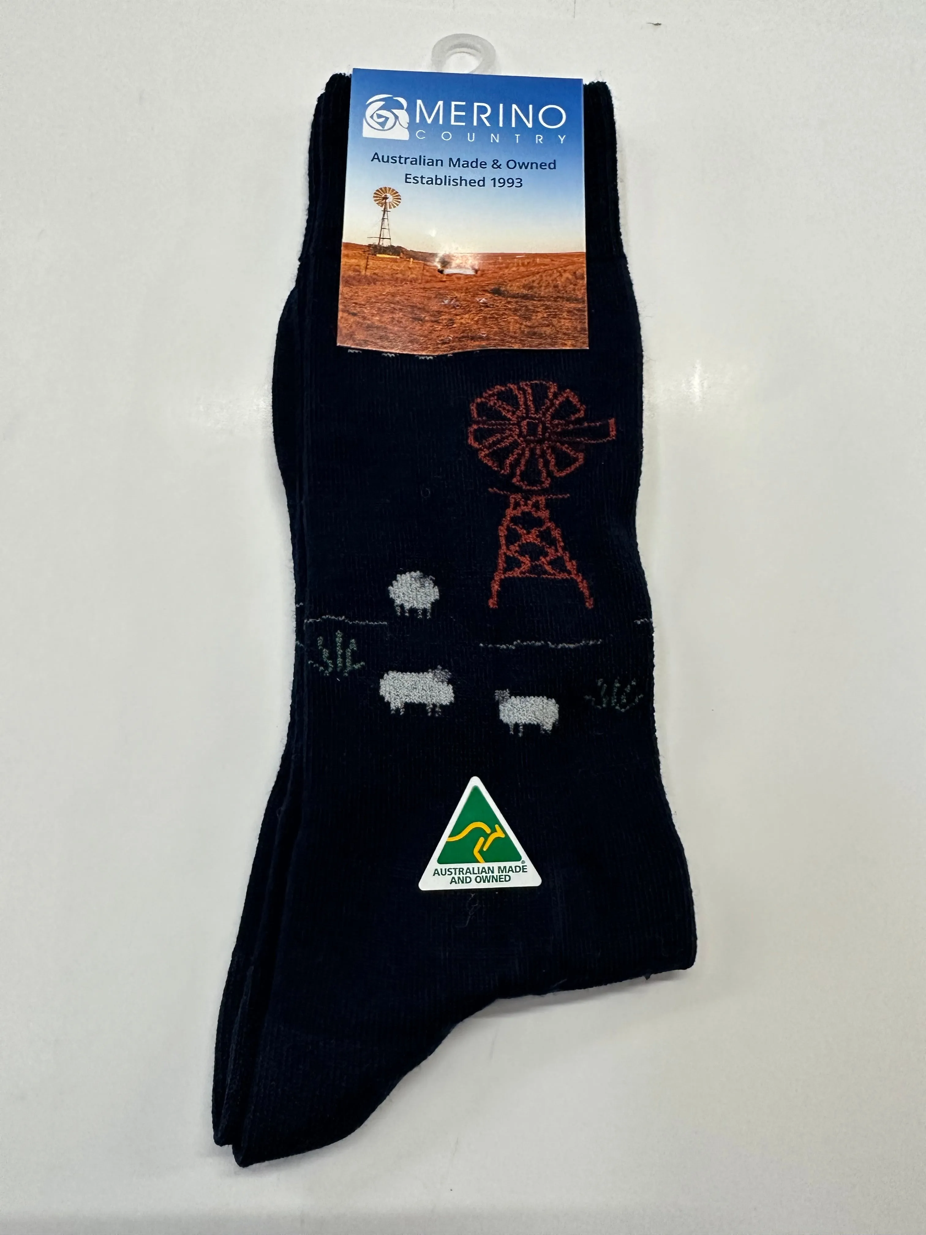 #7504M Merino Country Socks