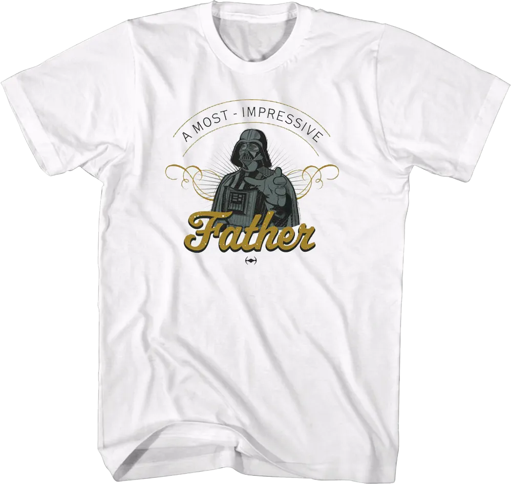 A Most Impressive Father Star Wars T-Shirt