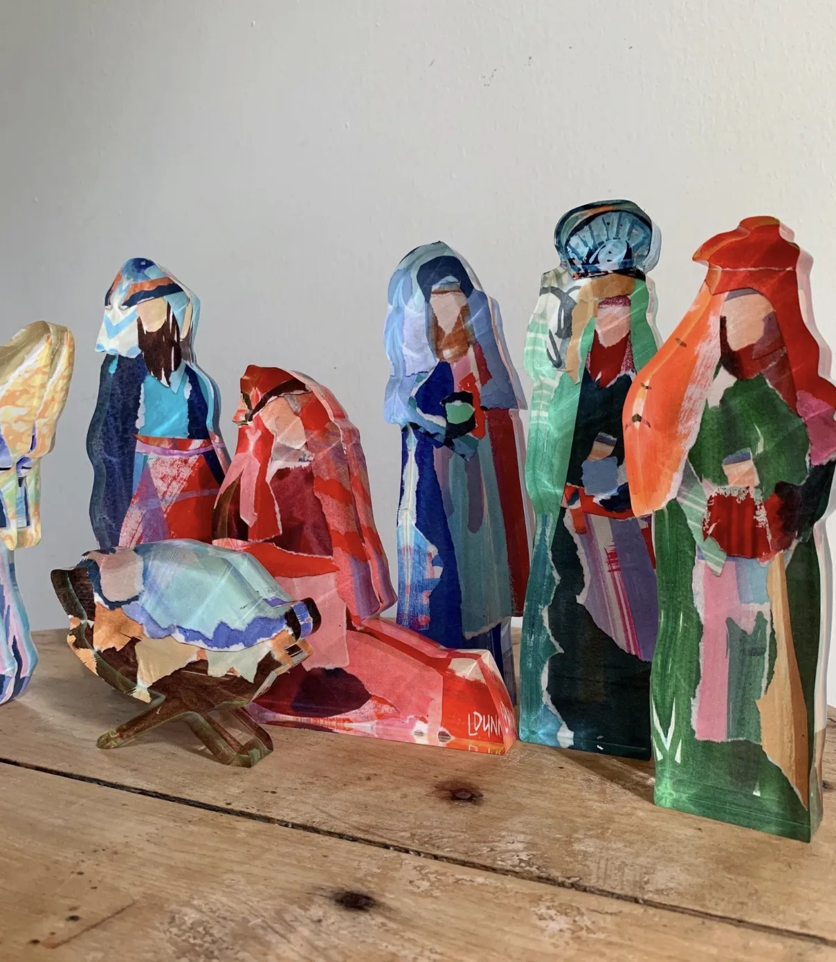 Acrylic Nativity Set - Large