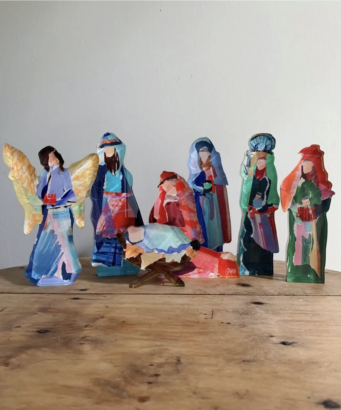 Acrylic Nativity Set - Small