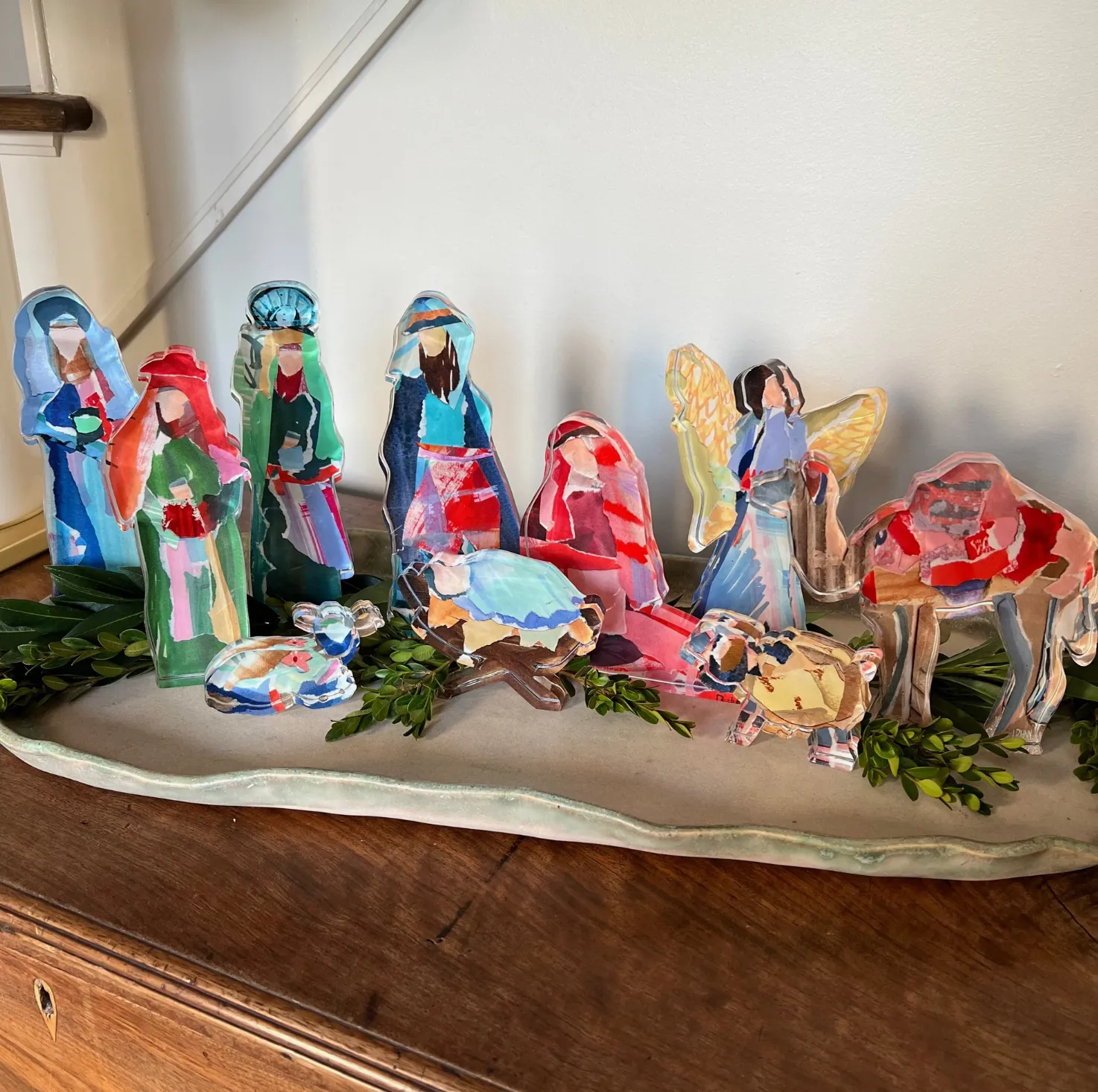 Acrylic Nativity Set - Small