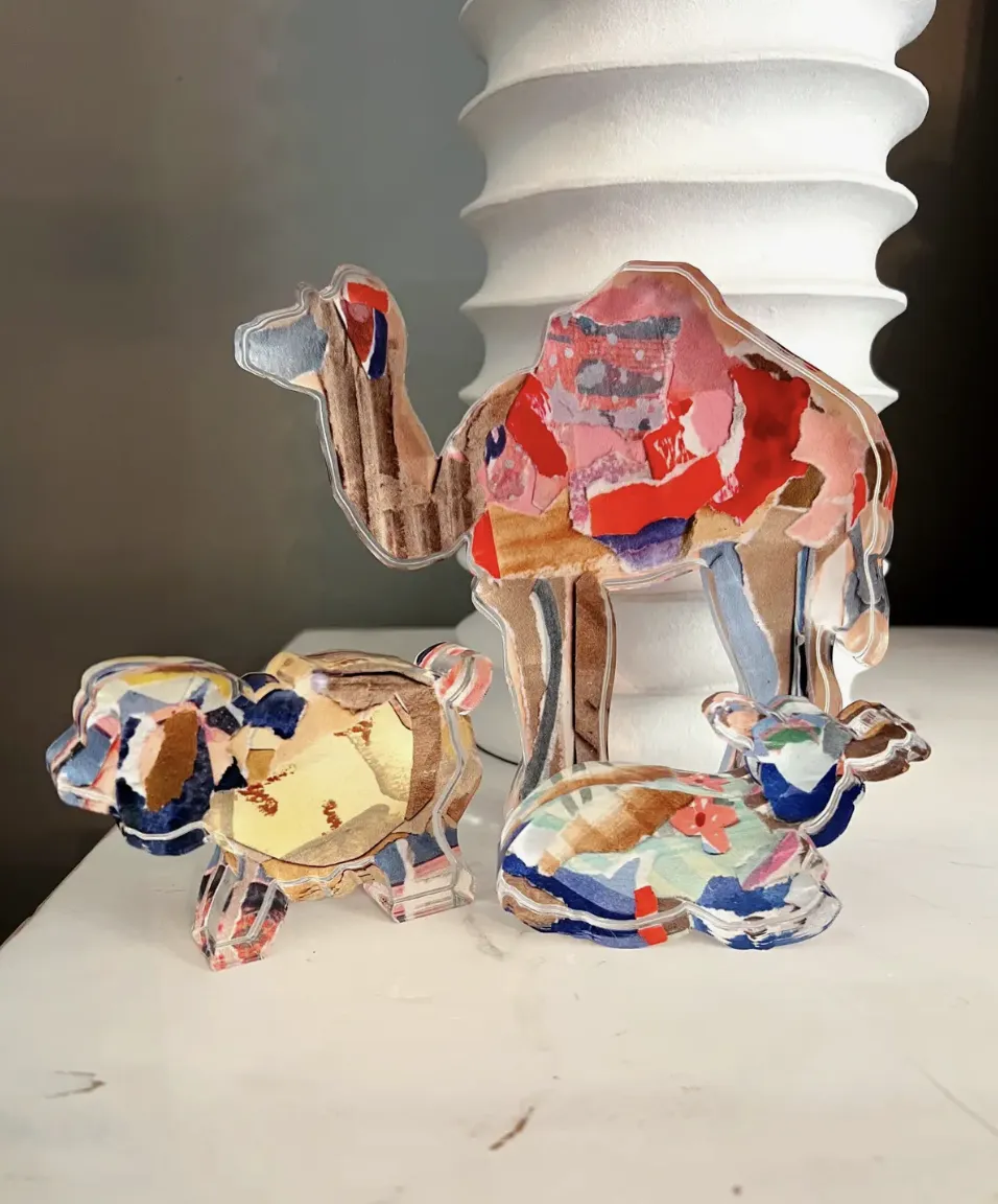 Acrylic Nativity Set - Small