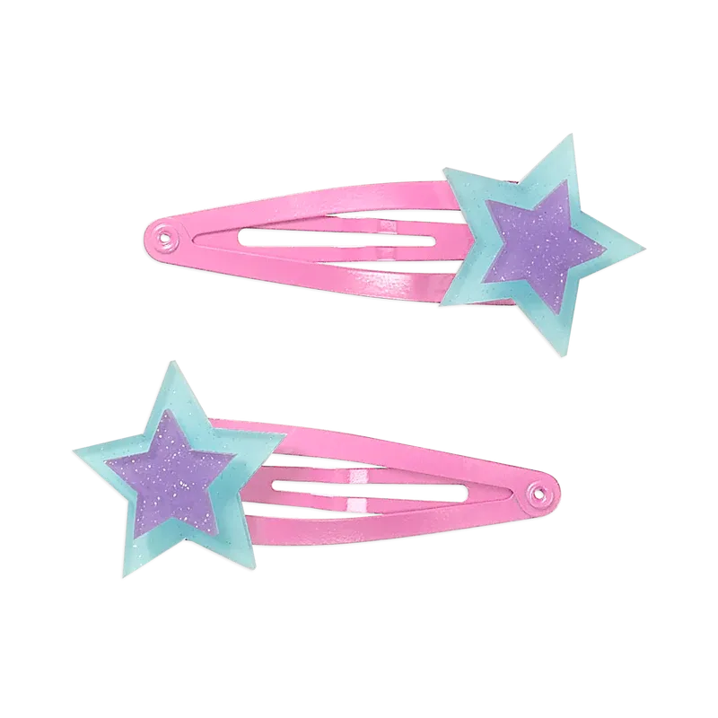 alexa hair clips - star