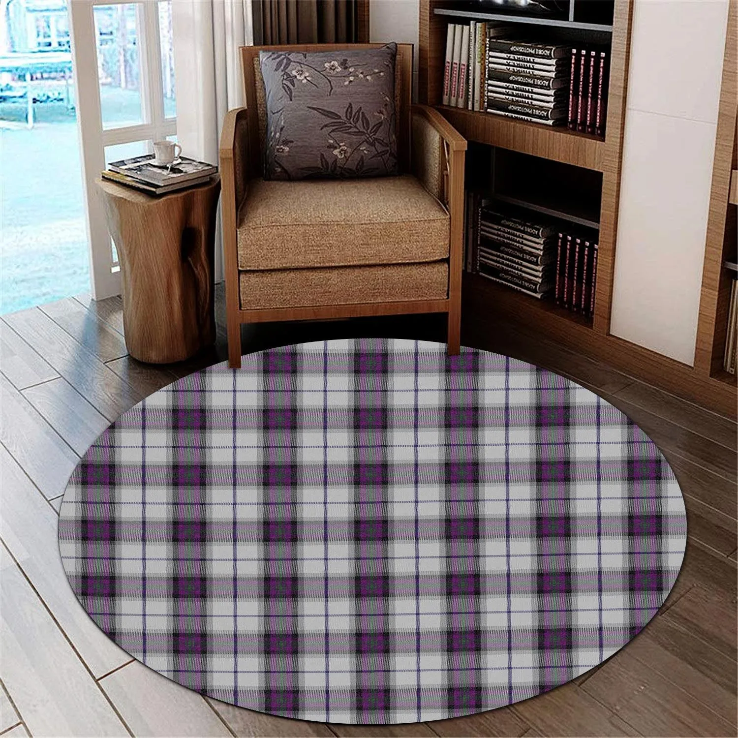 Alexander of Menstry Dress Tartan Round Rug