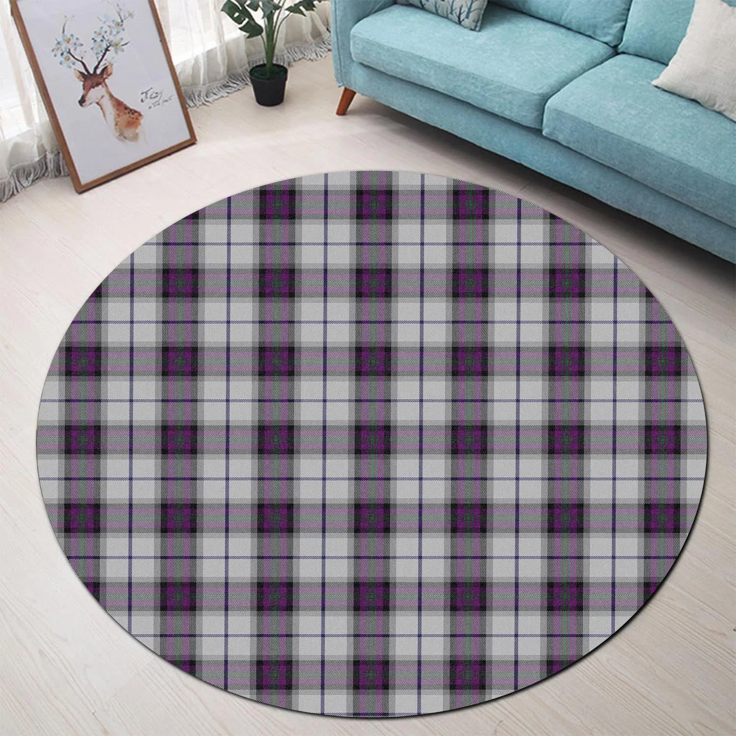 Alexander of Menstry Dress Tartan Round Rug