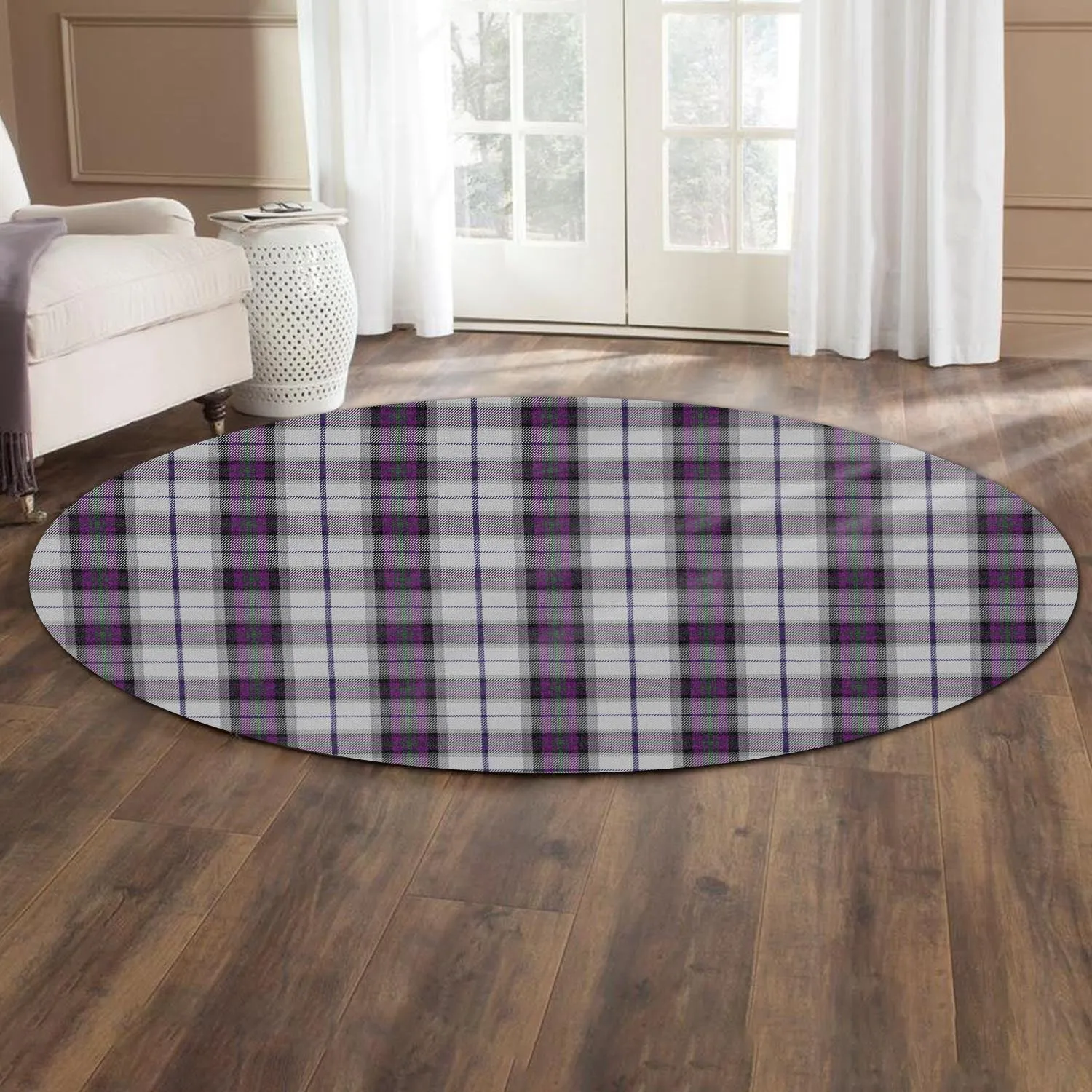 Alexander of Menstry Dress Tartan Round Rug