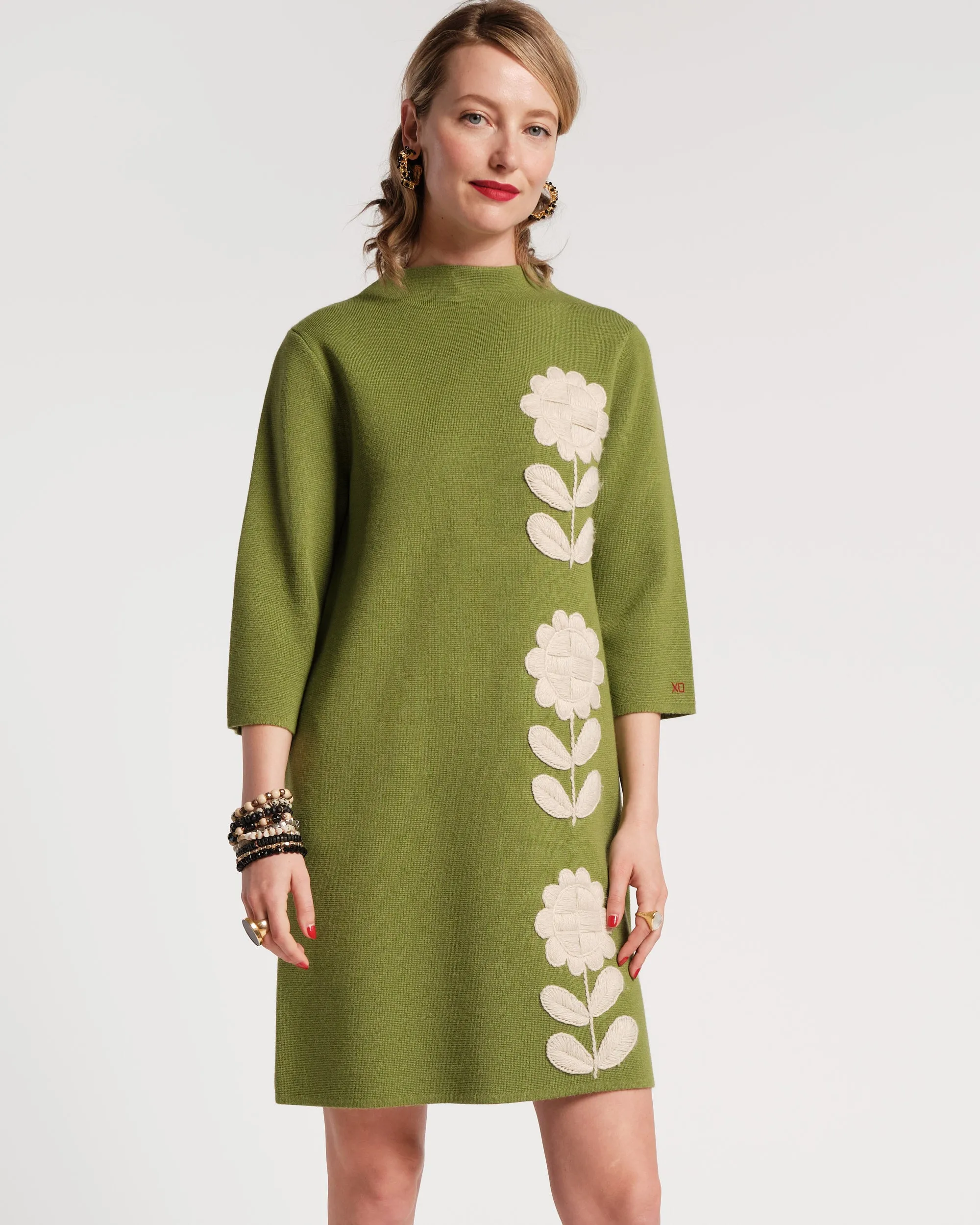 Annie Merino Wool Midi Dress