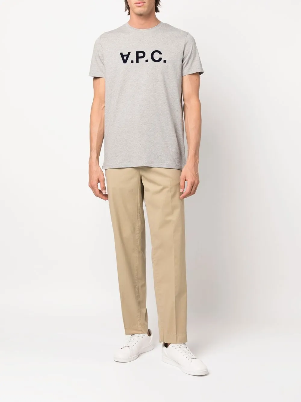 A.P.C. T-shirts and Polos Grey