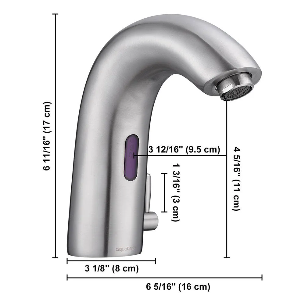 Aquaterior Motion Sensor Touchless Faucet Hot & Cold 7"