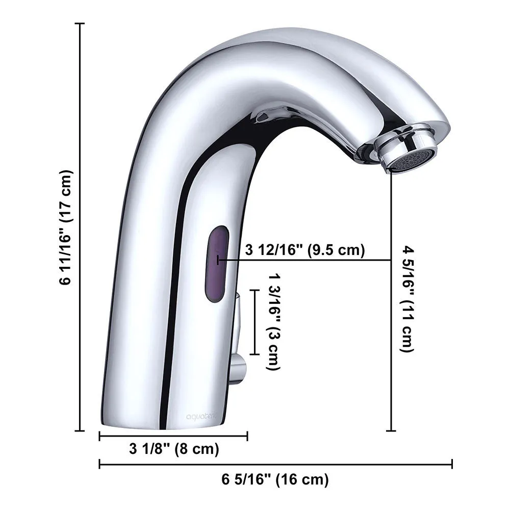 Aquaterior Motion Sensor Touchless Faucet Hot & Cold 7"