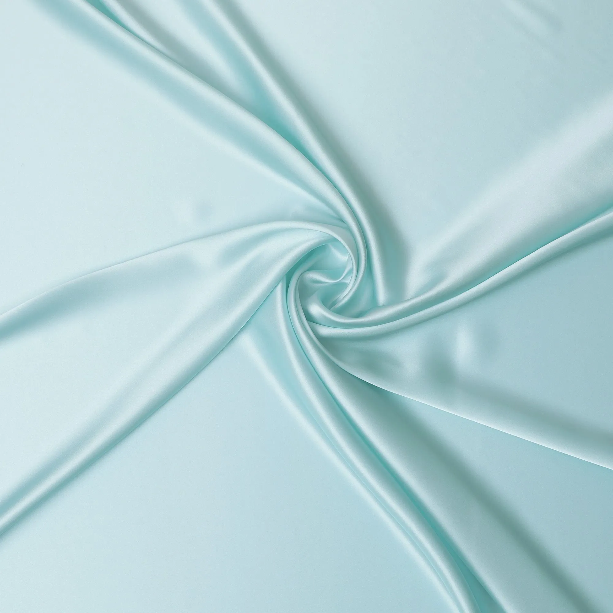 Aquatic Allure Pure Silk Satin Fabric, 110cm Wide - Buy Online-D18367