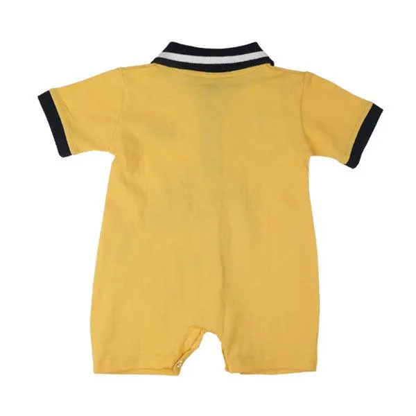 BABY BOYS YELLOW SHORT SLEEVE T-SHIRT