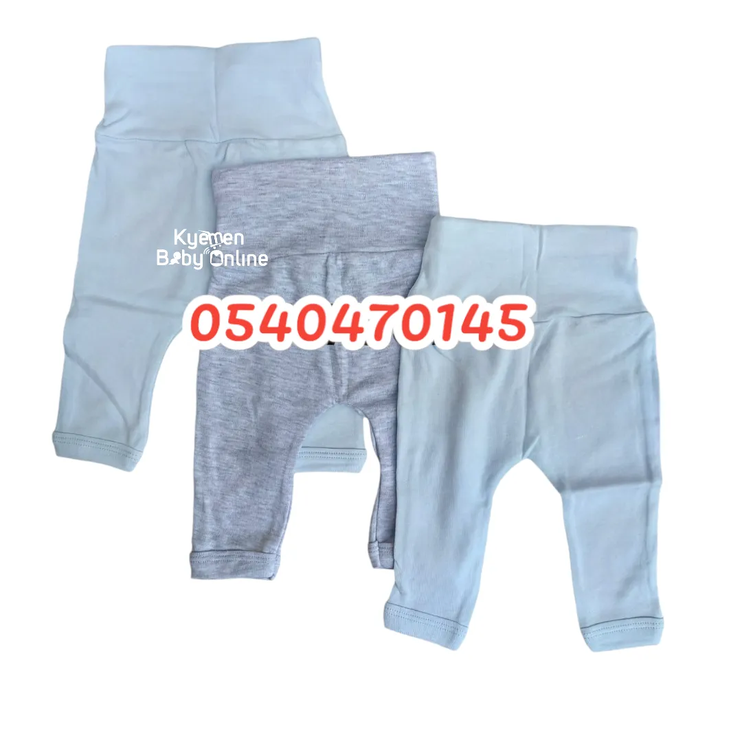 Baby Pants / Trousers / Leggings / Shorts / Joggers (3pcs) Real Baby