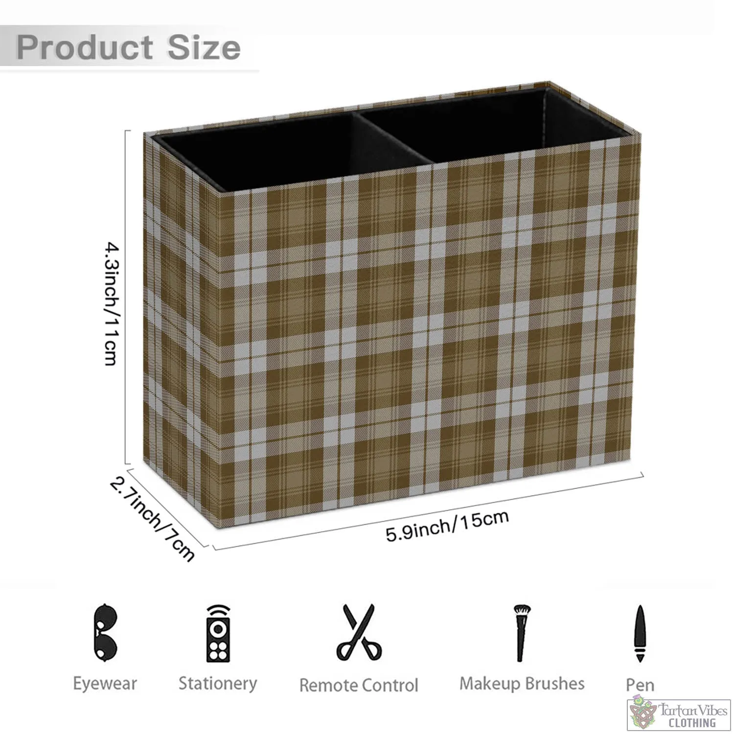 Baillie Dress Tartan Pen Holder