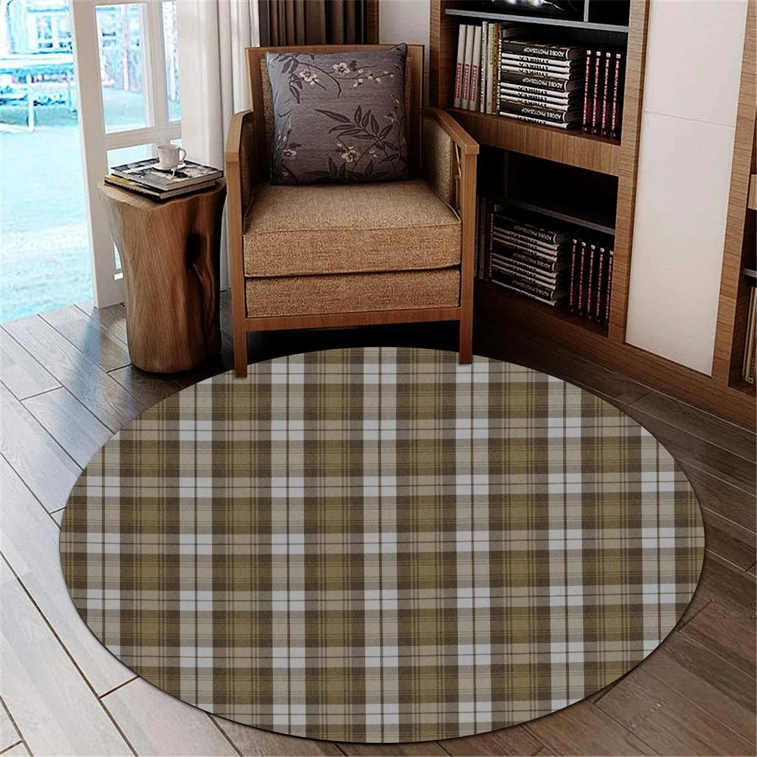 Baillie Dress Tartan Round Rug