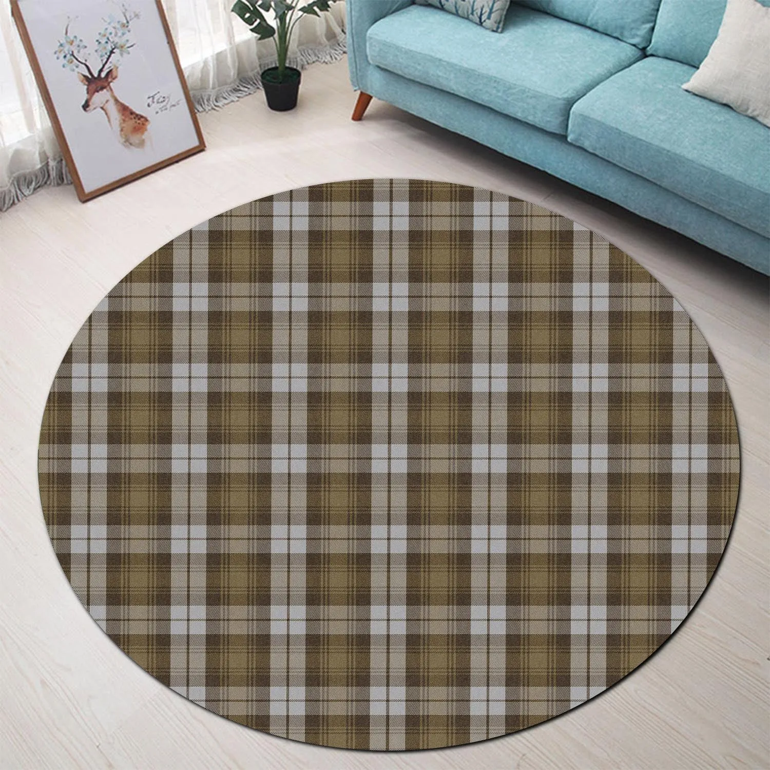 Baillie Dress Tartan Round Rug