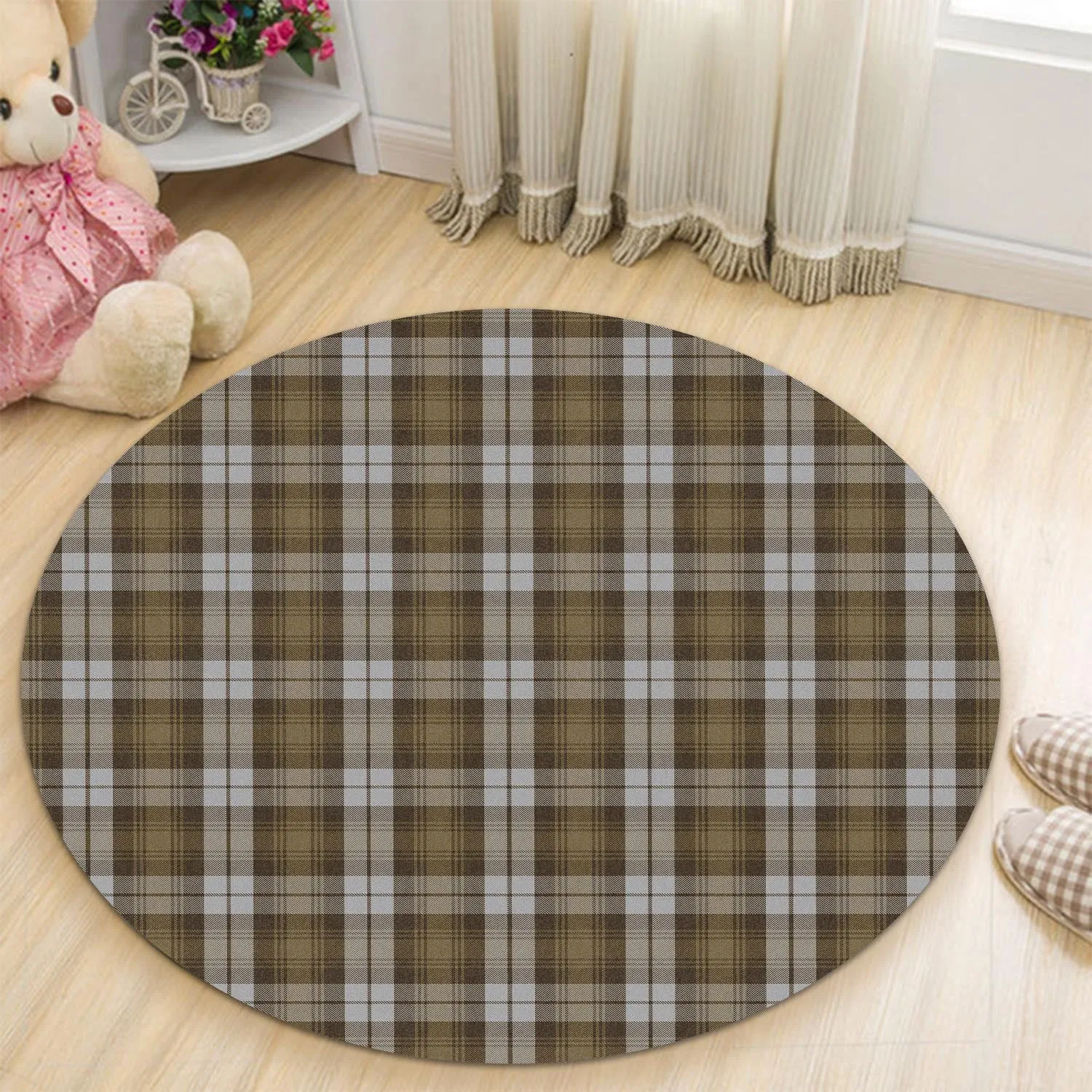 Baillie Dress Tartan Round Rug