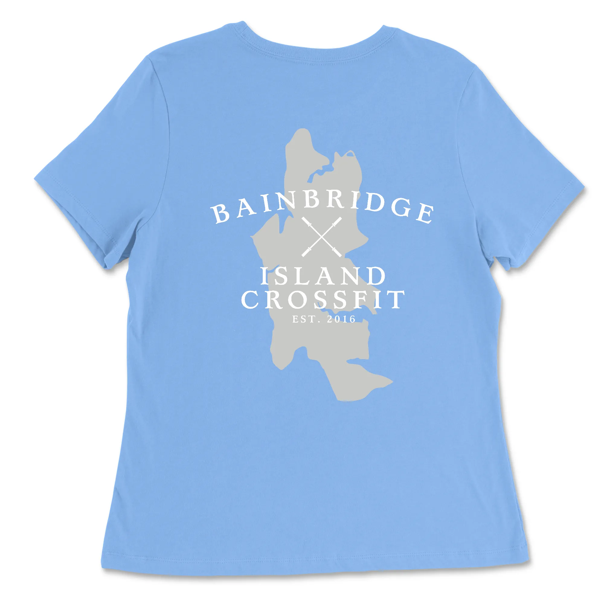 Bainbridge Island CrossFit Standard Womens - Relaxed Jersey T-Shirt