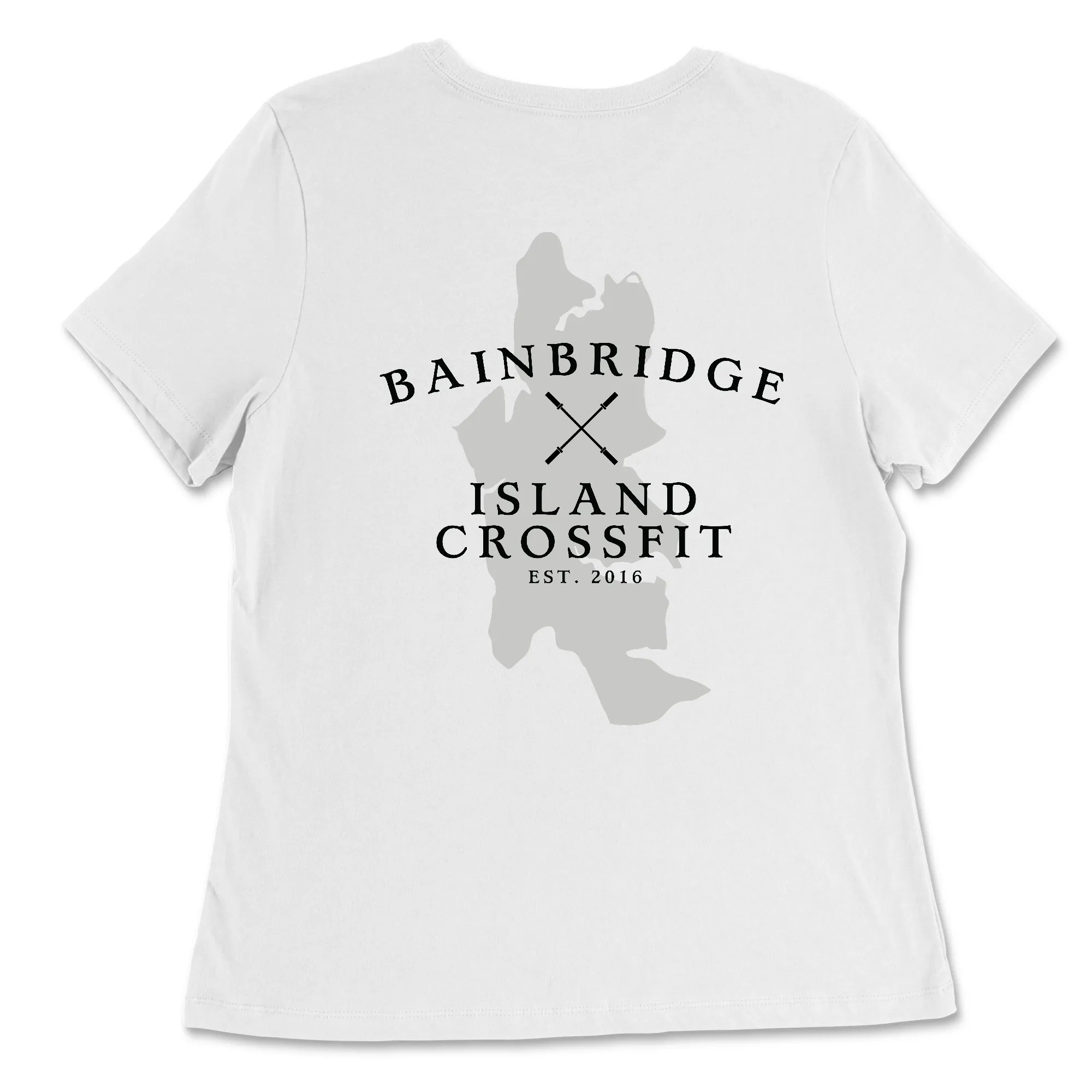 Bainbridge Island CrossFit Standard Womens - Relaxed Jersey T-Shirt