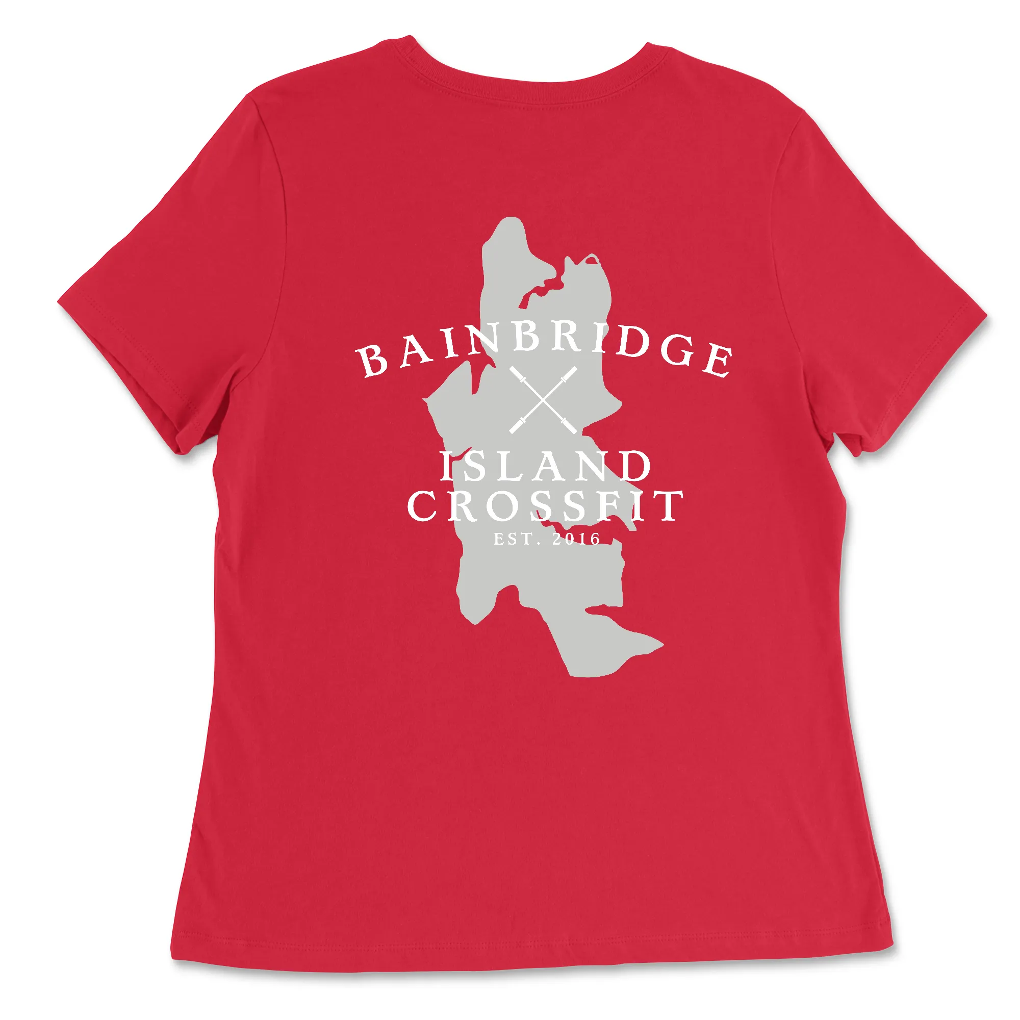 Bainbridge Island CrossFit Standard Womens - Relaxed Jersey T-Shirt