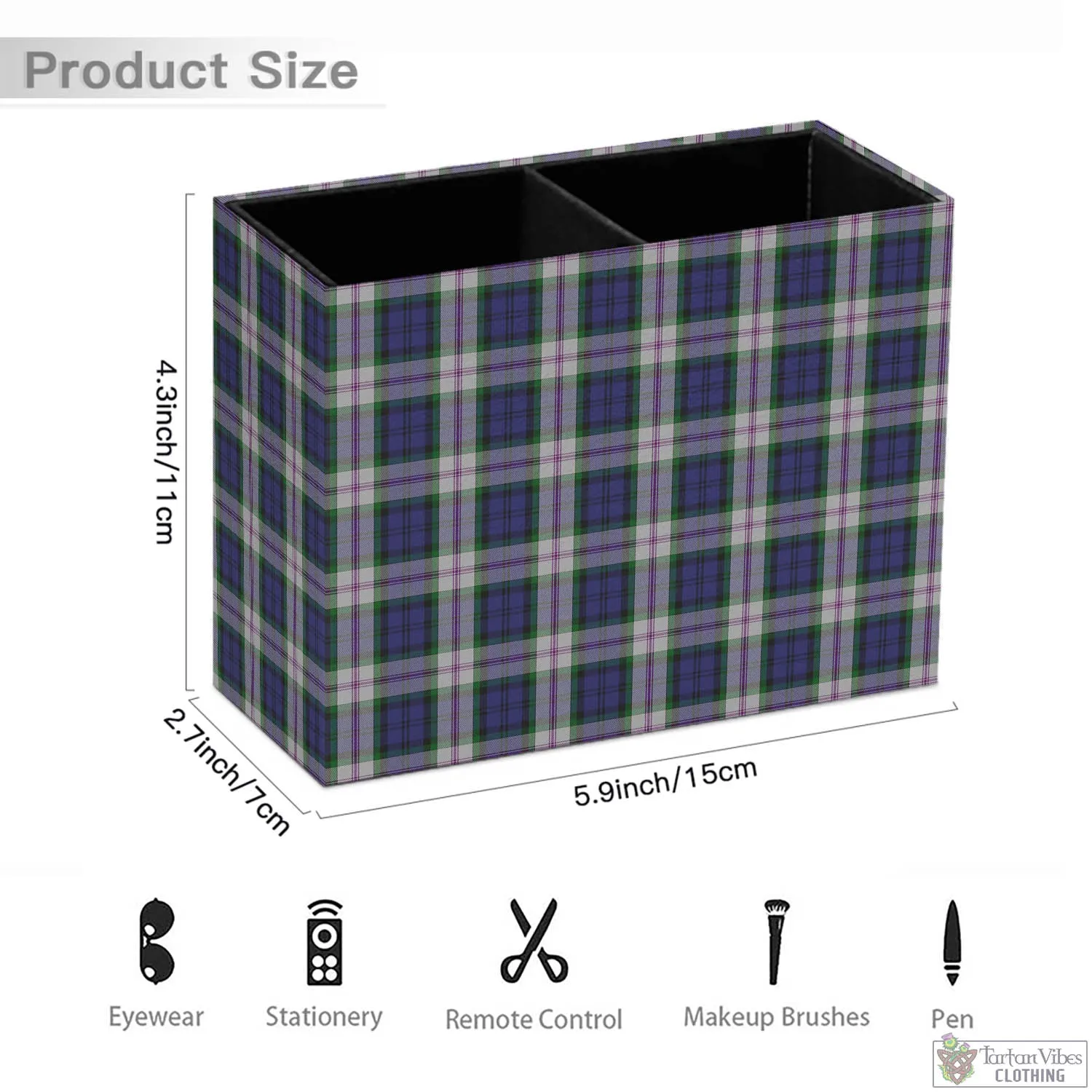 Baird Dress Tartan Pen Holder