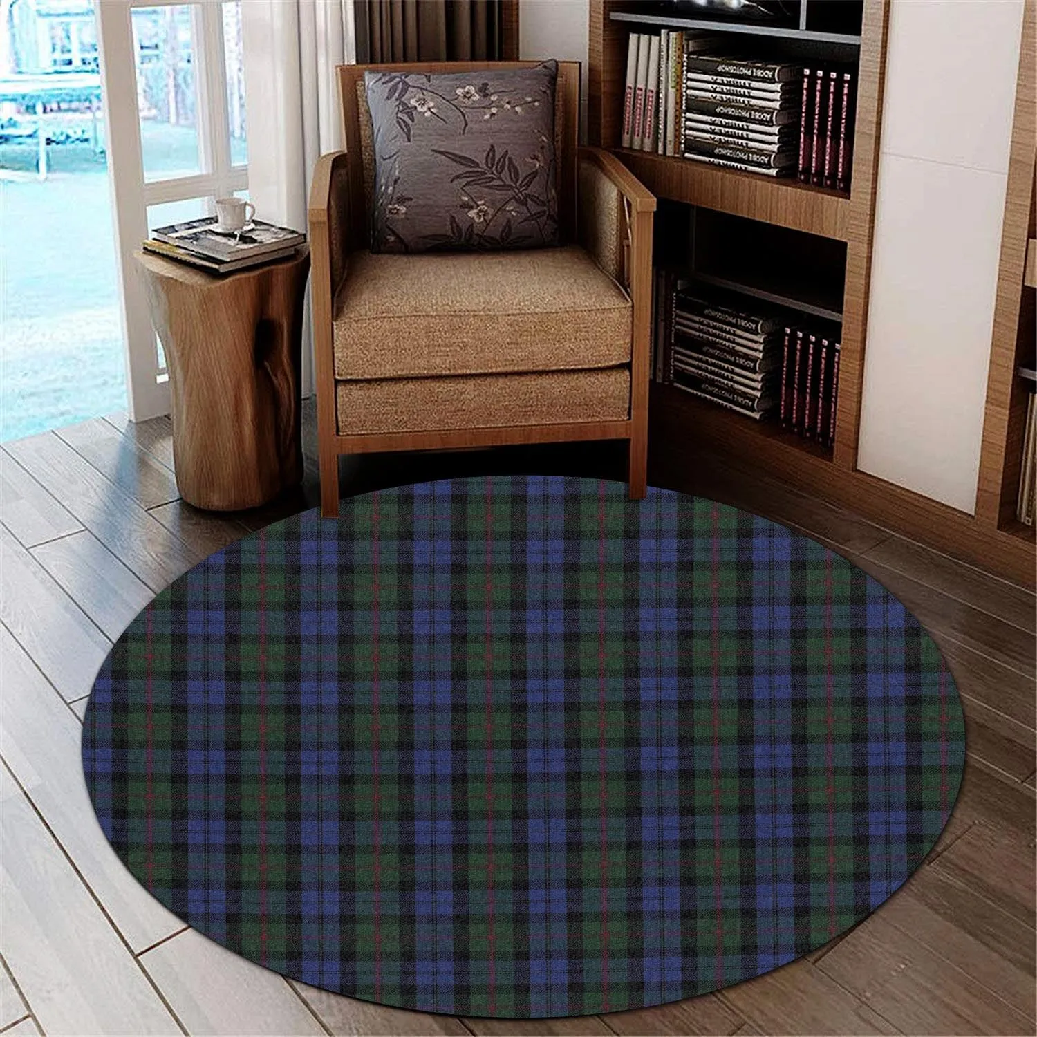 Baird Tartan Round Rug