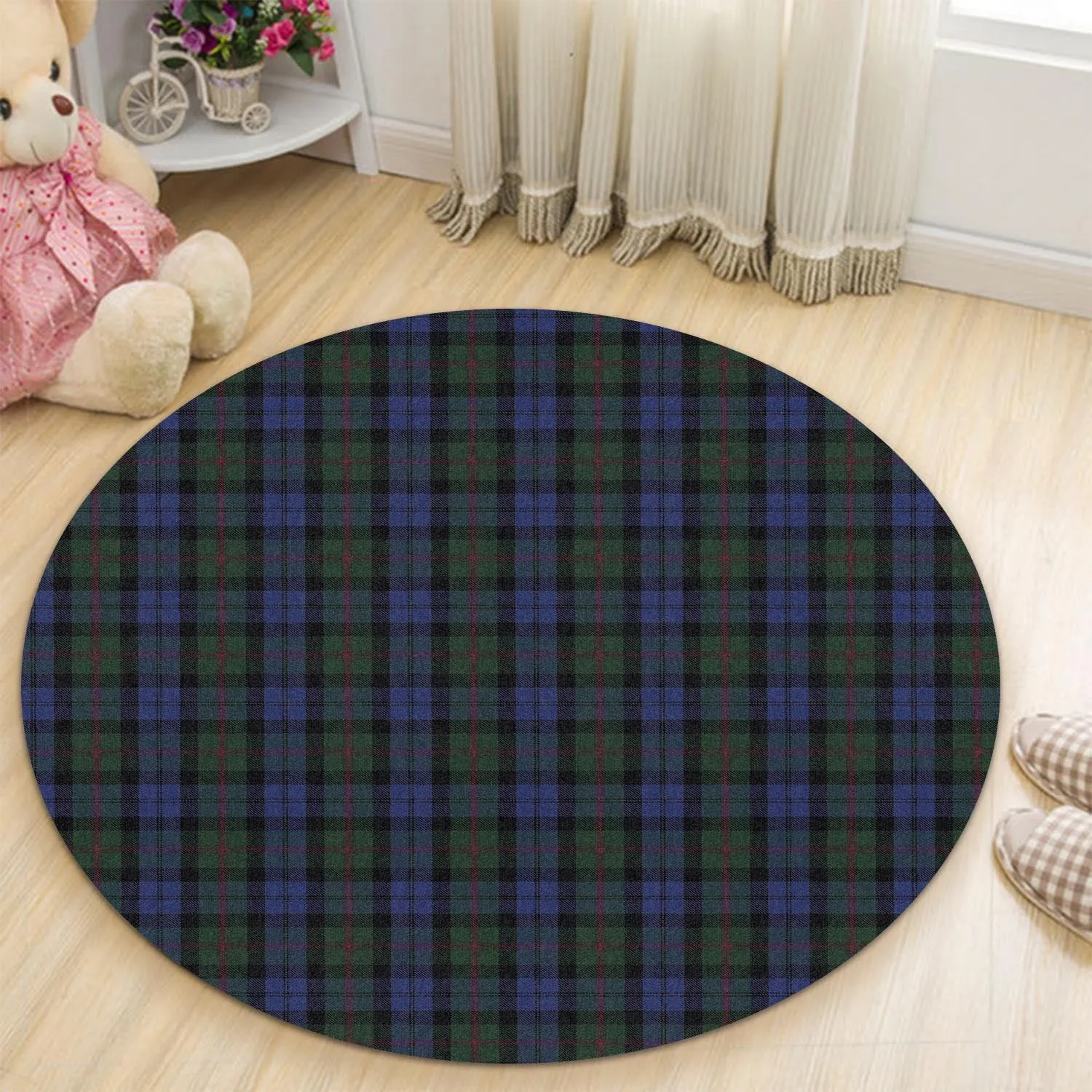 Baird Tartan Round Rug