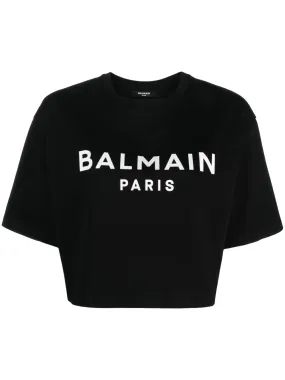 Balmain T-shirts and Polos Black