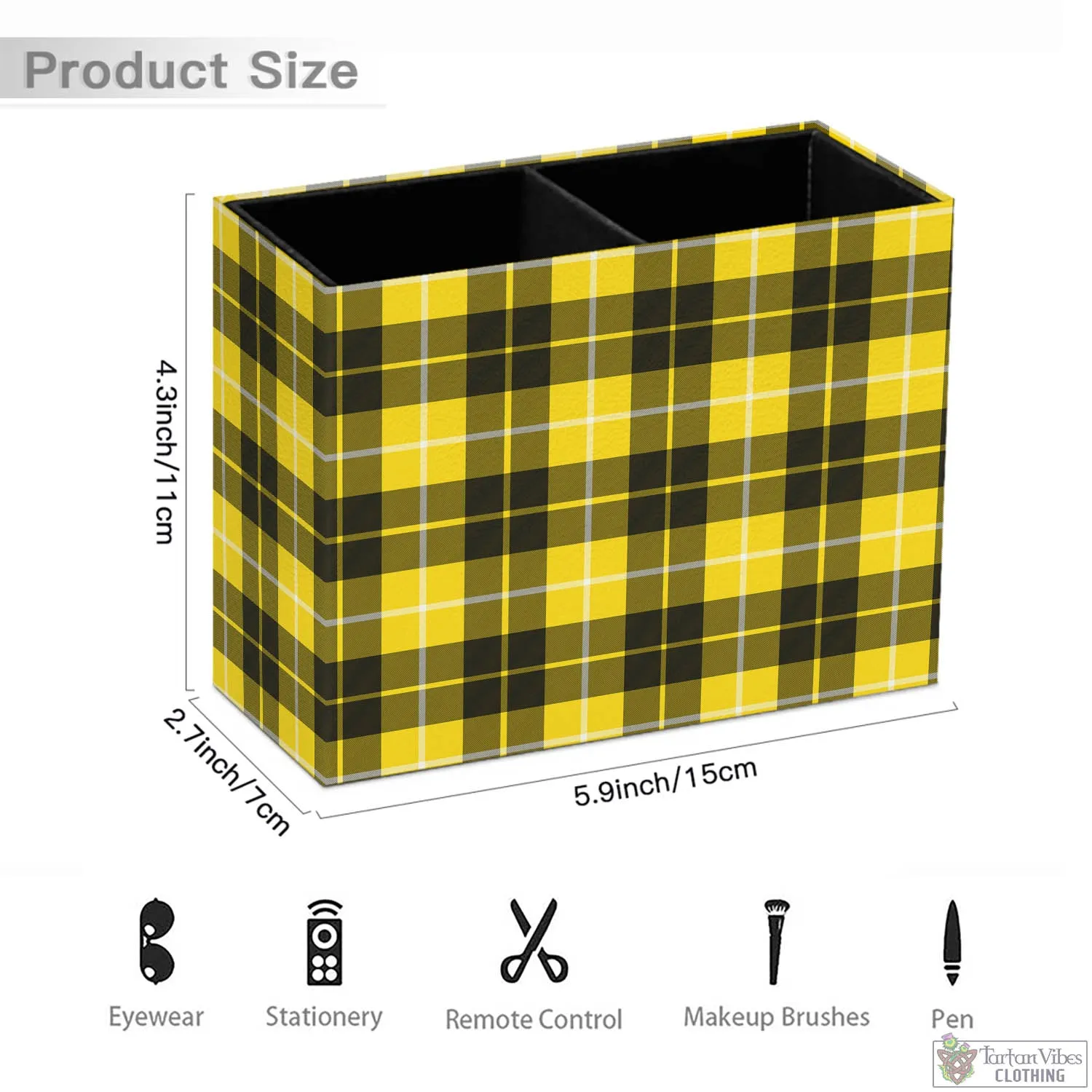 Barclay Dress Modern Tartan Pen Holder