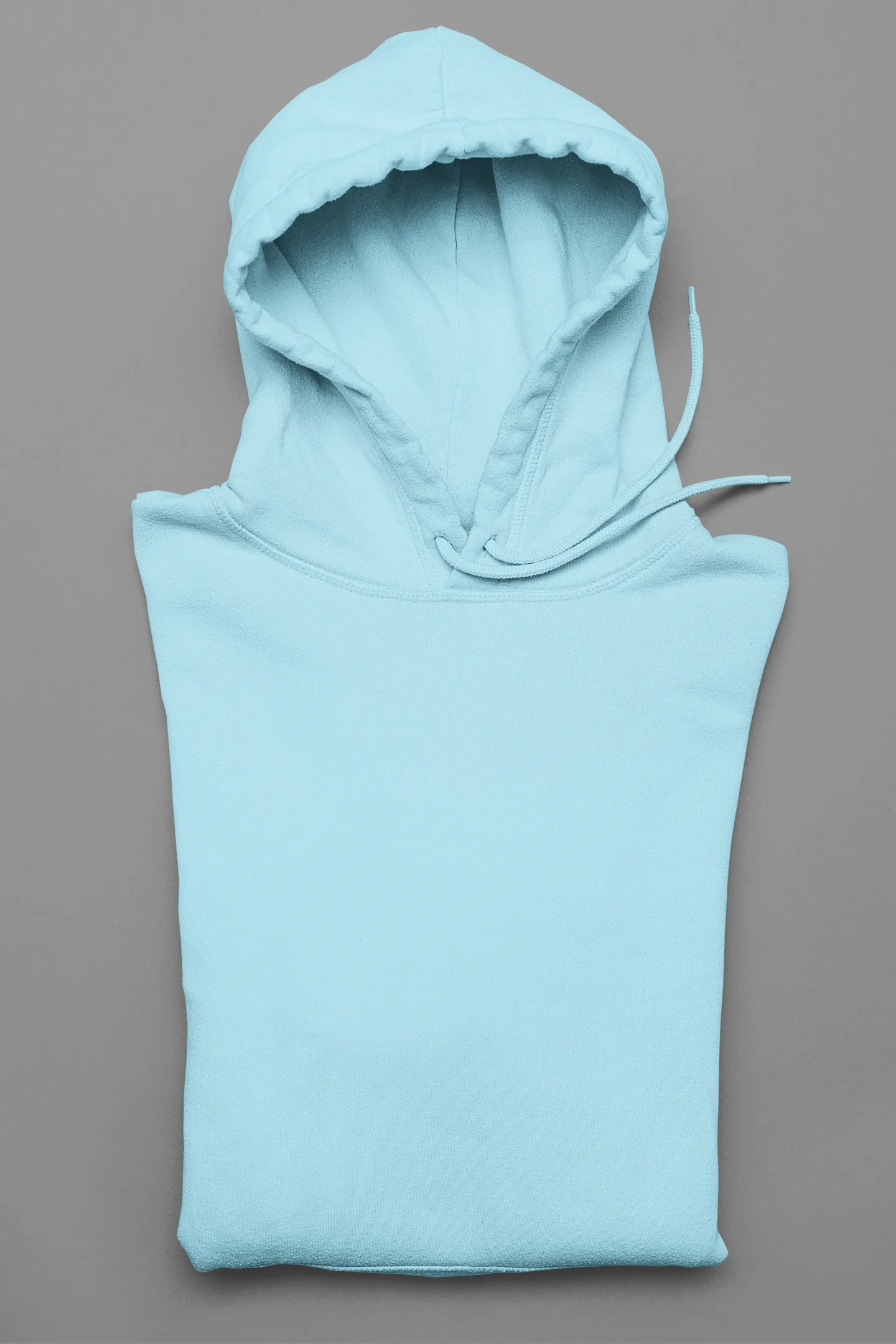 Basic Mint Blue Winter Hoodies