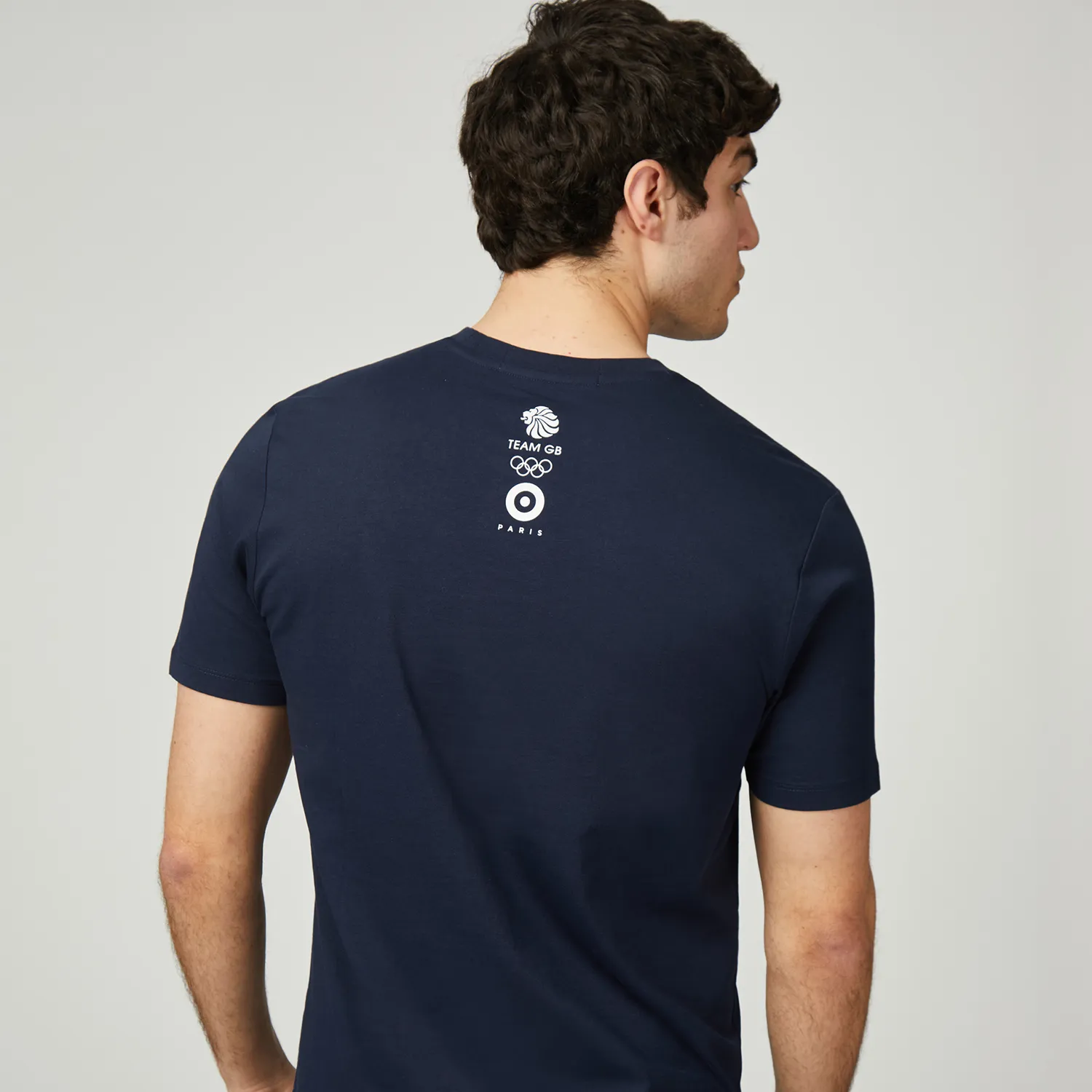 Ben Sherman Team GB Target T-Shirt Navy