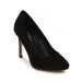 Black Micro Pump Stilettos