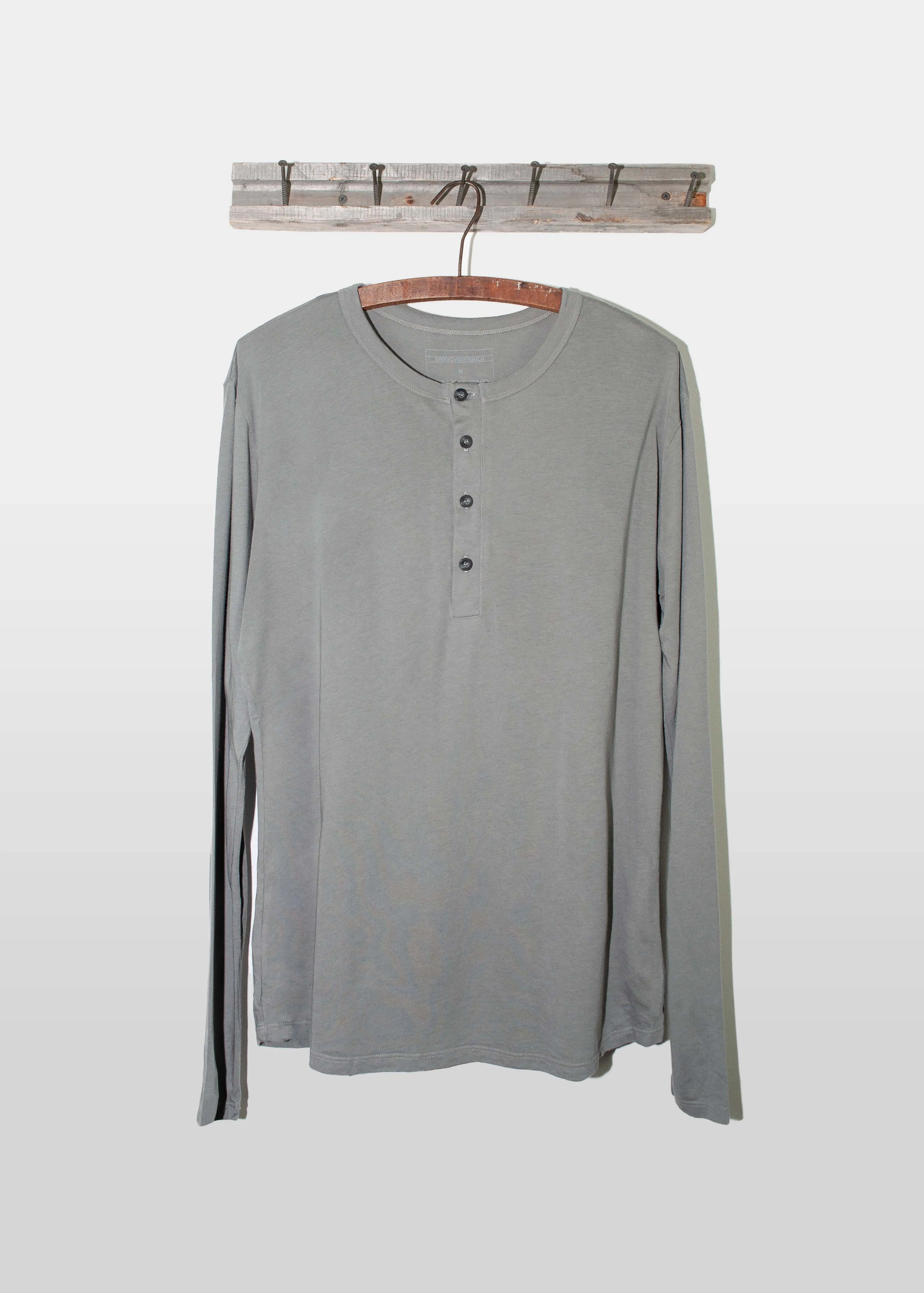 Brooklyn Denim Co. Hesse Hemp/Cotton Henley Shirt