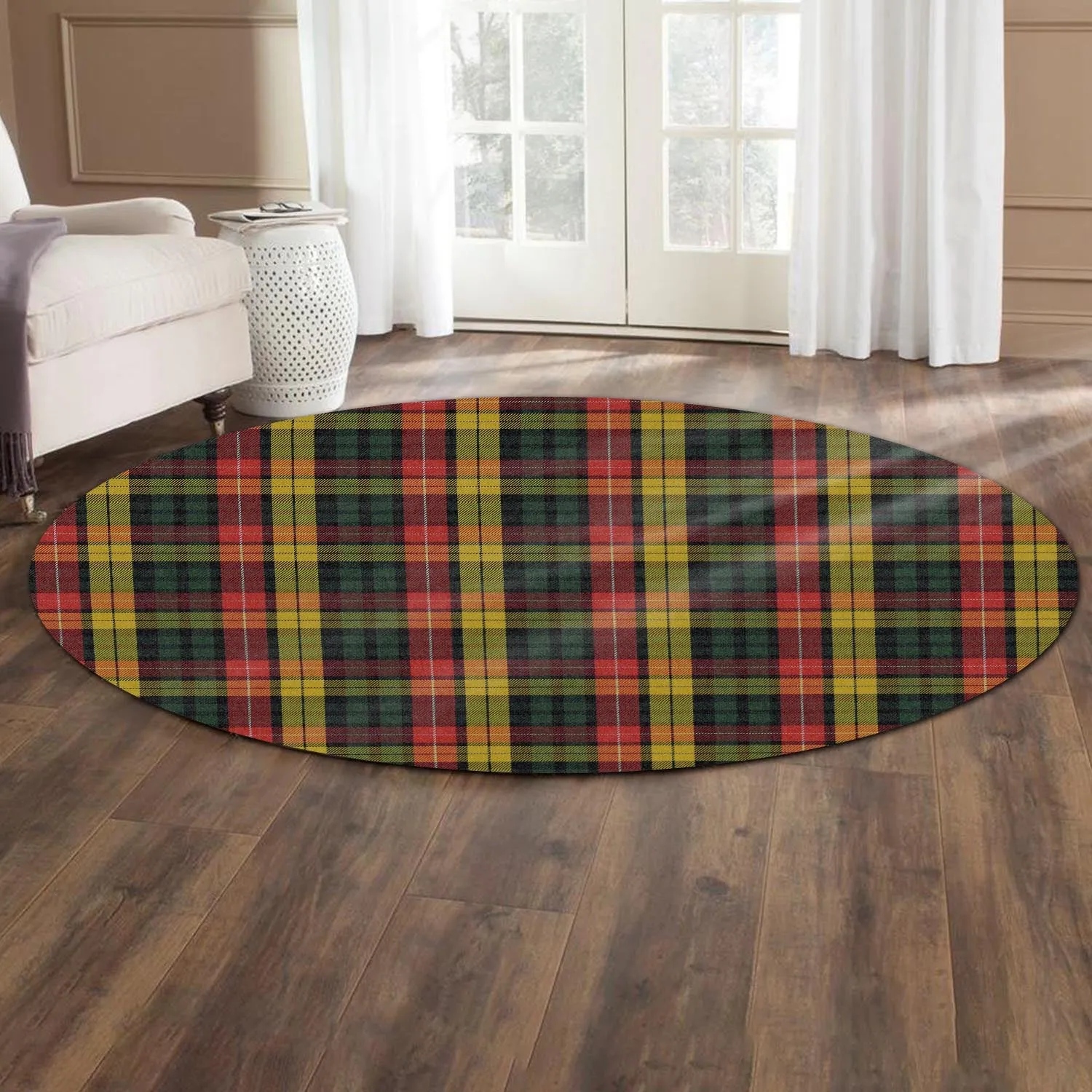 Buchanan Tartan Round Rug