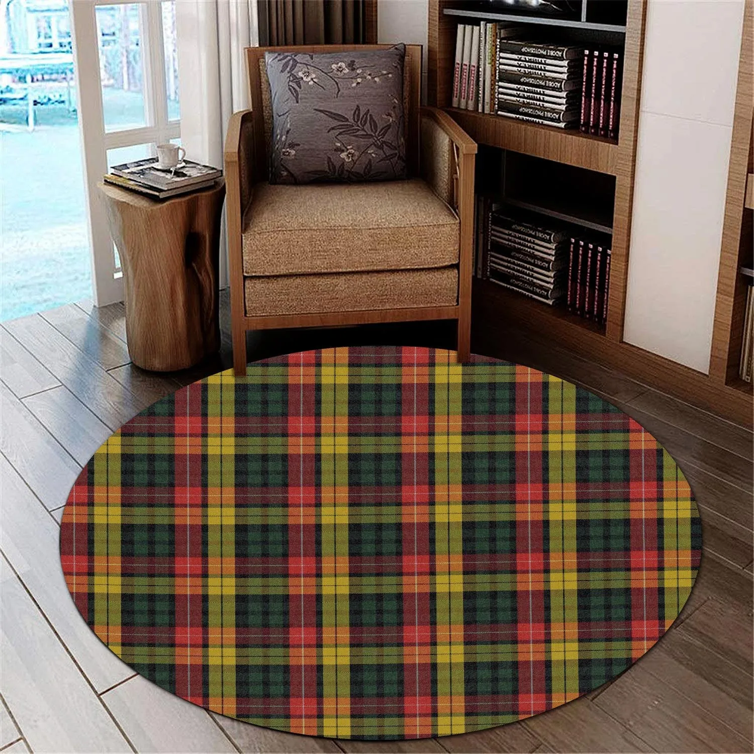 Buchanan Tartan Round Rug