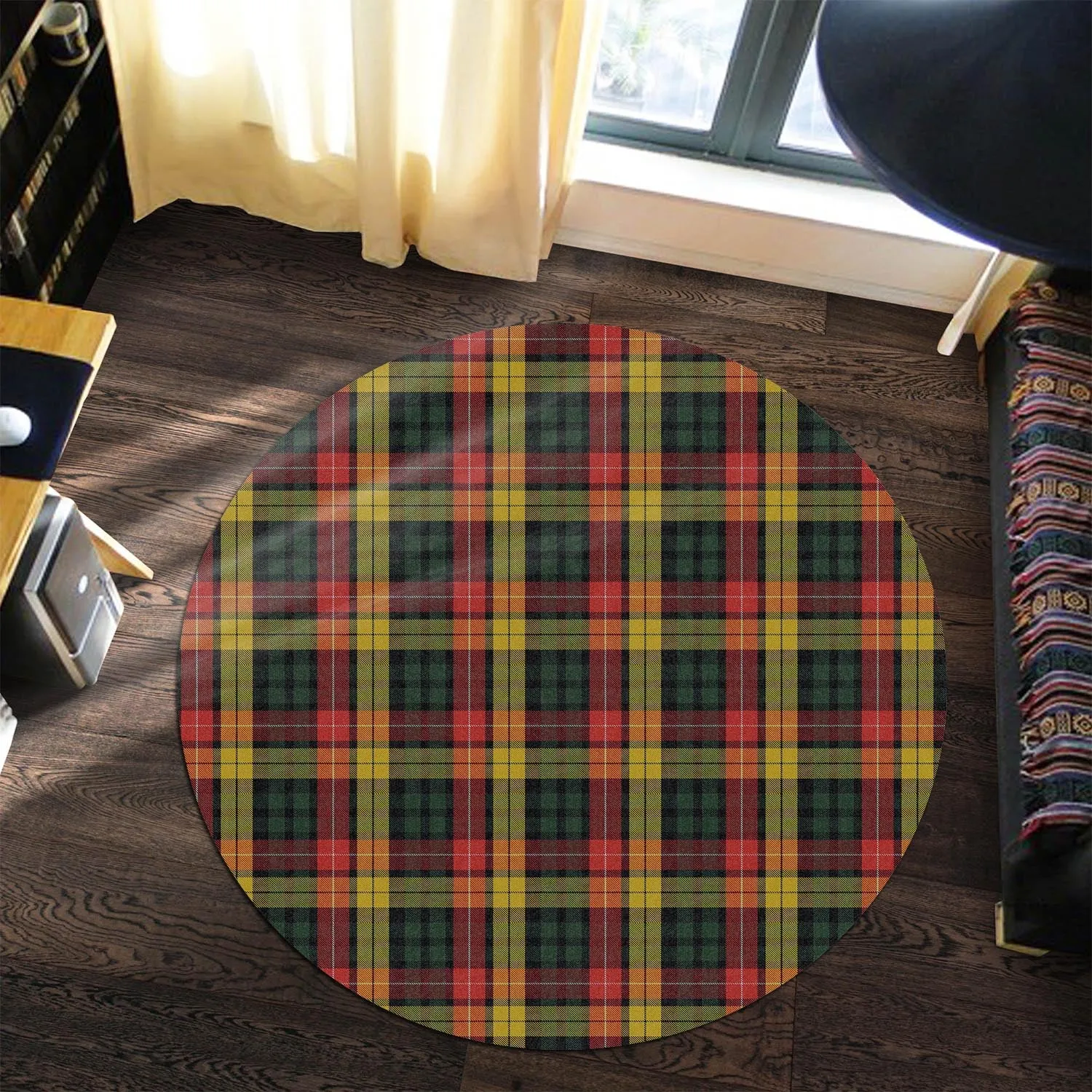 Buchanan Tartan Round Rug