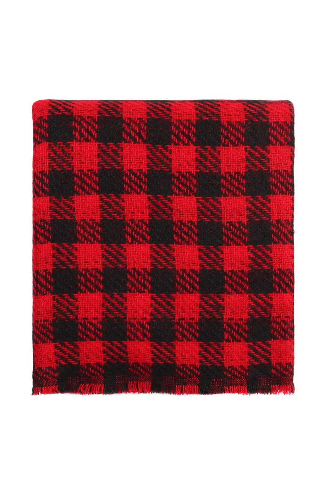 BUFFALO PLAID INFINITY SCARF/6PCS (NOW $3.50 ONLY!)