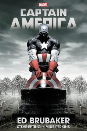 CAPTAIN AMERICA BY ED BRUBAKER OMNIBUS VOL. 1 HC VARIANT [NEW PRINTING, DM ONLY]