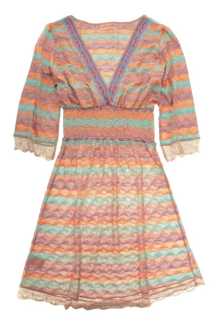 CECILIA PRADO KATIA Multicolor Knitted Dress