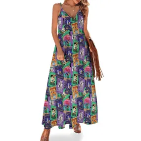 Classic Posters Women's Summer Slip Long Dress