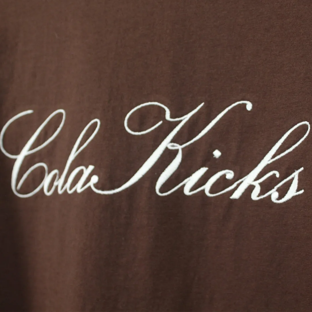 ColaKicks Mocha Embroidered L/S  T-Shirt