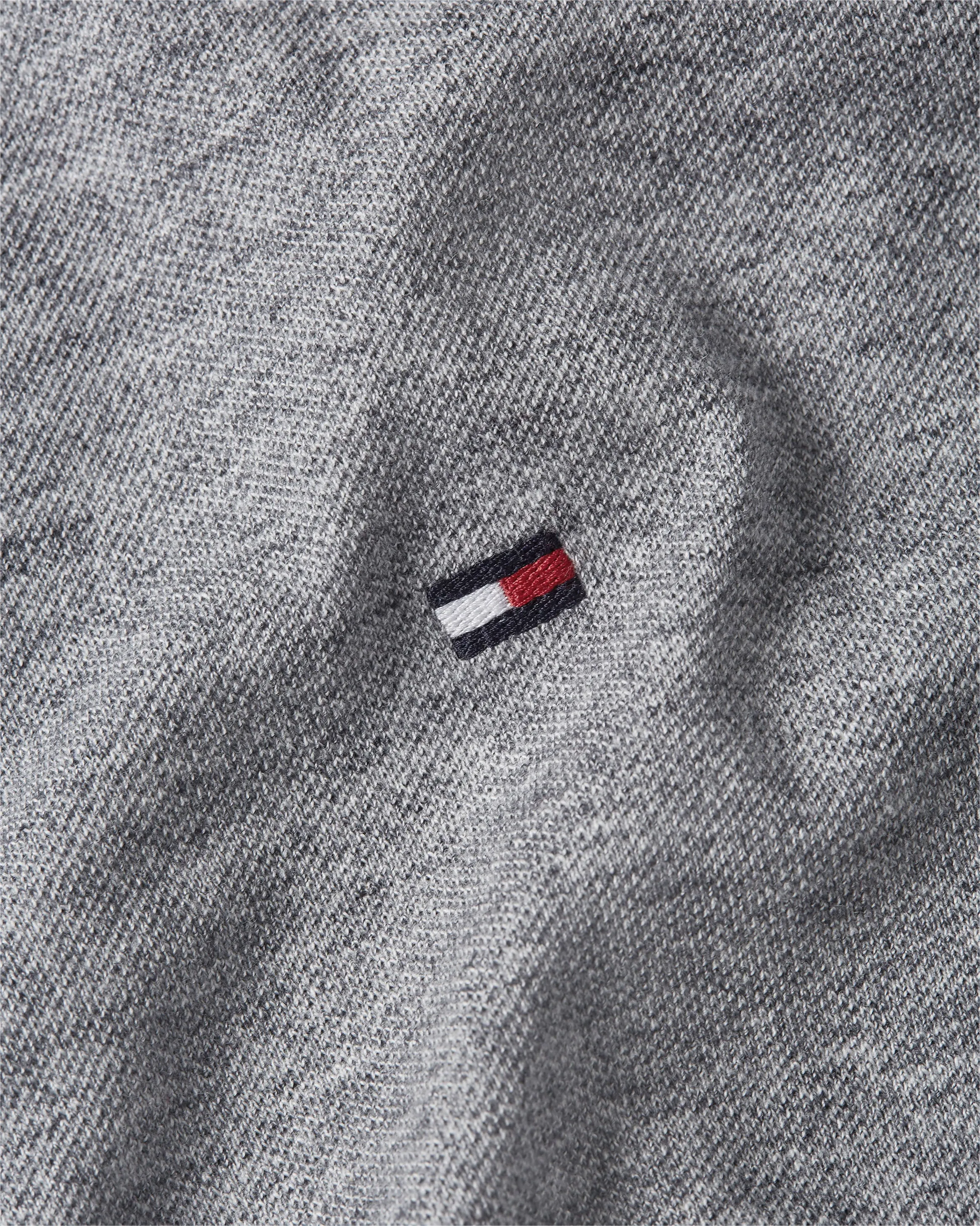 Colour Block Polo - Dark Grey