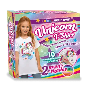 Colour Your Own Unicorn T-Shirt Boxset