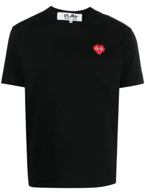 Comme des Garcons T-shirts and Polos Black