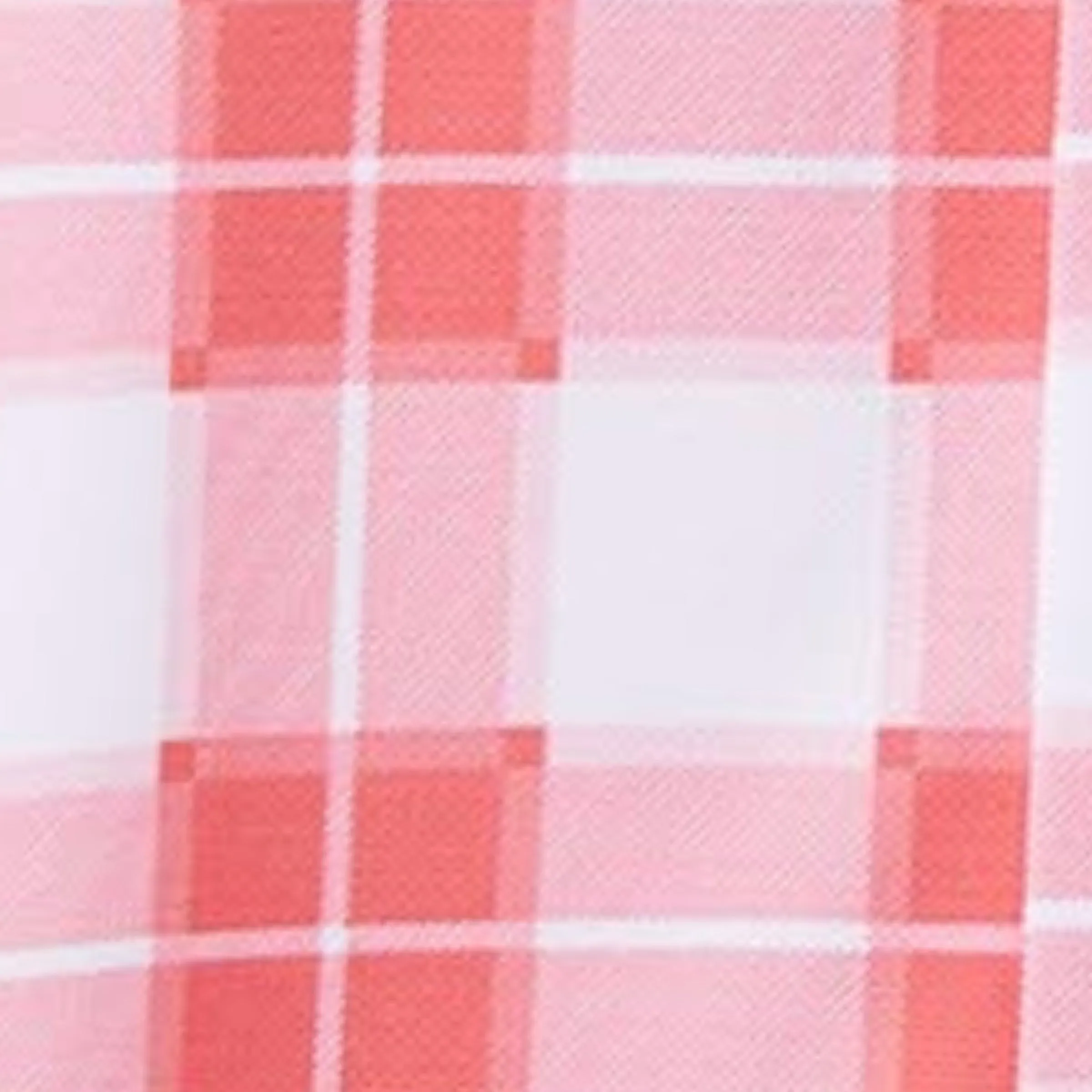 Cooling Magnetic Front Polo Short Sleeves in Red Gingham