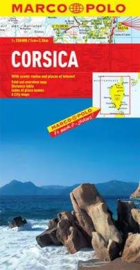 Corsica Road Map (3rd Edition) by Marco Polo (2012)