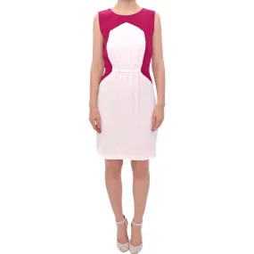 CO|TE Chic Pink & White Shift Dress