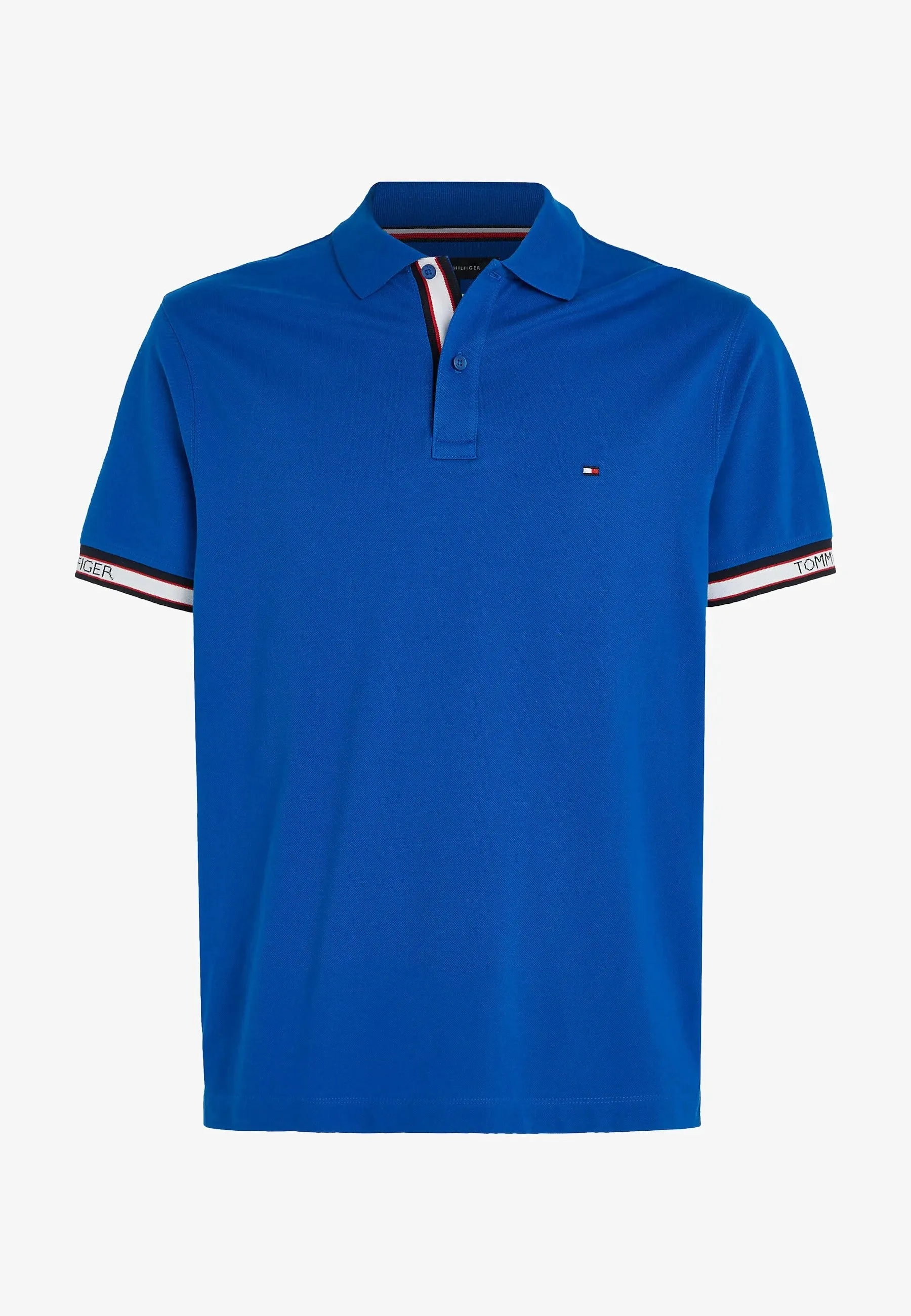 Cuff Branding Regular Polo - Greek Isle Blue