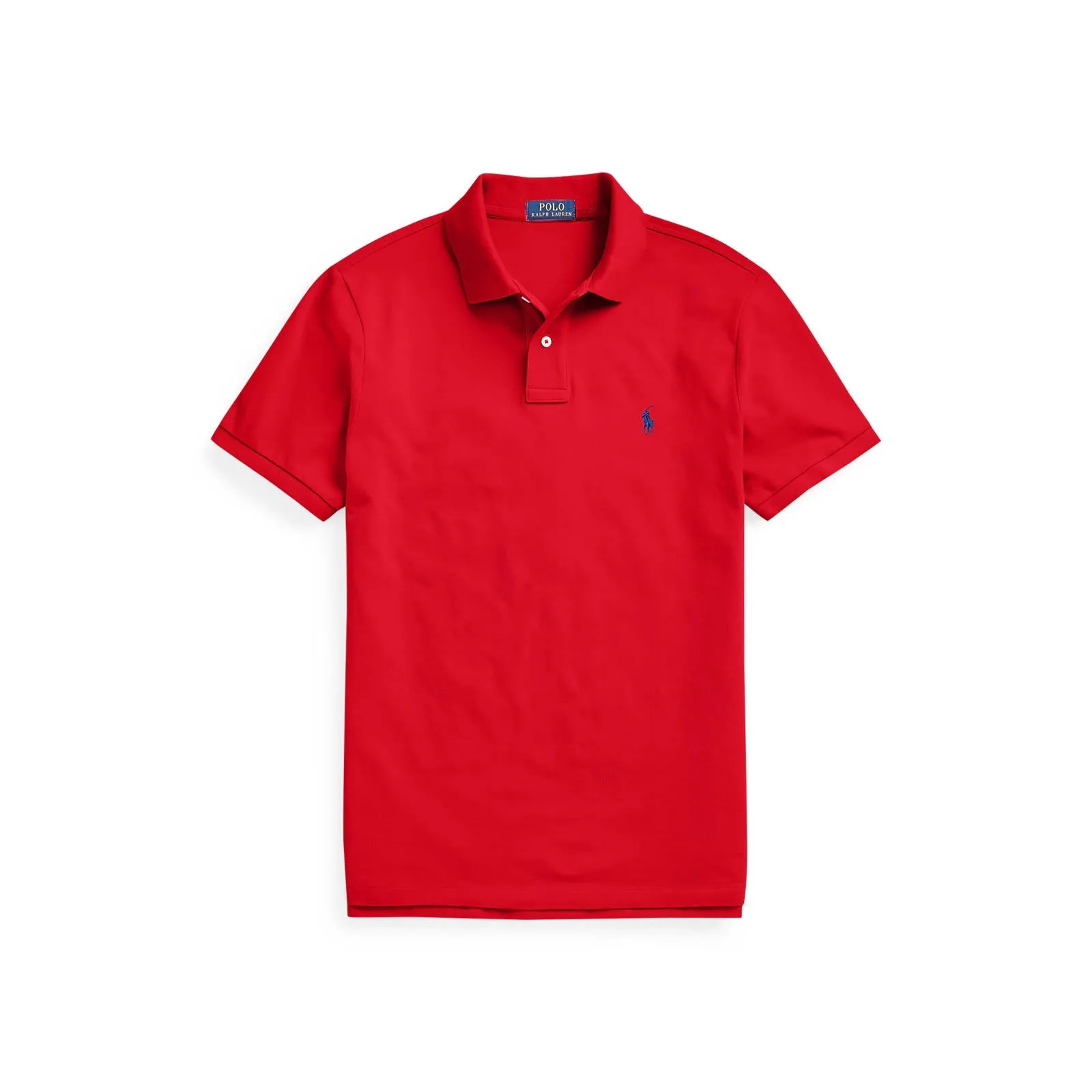 Custom Fit Mesh Polo - Red